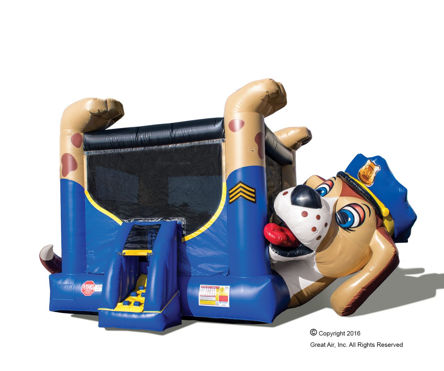 Police Dog Belly Bounce House & Party Rentals